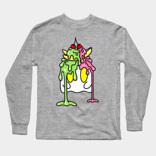 Spooky Sweet: Banana Split Long Sleeve T-Shirt